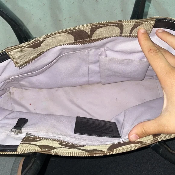 Coach Patterned-Coach Bag - Picture 3 of 4